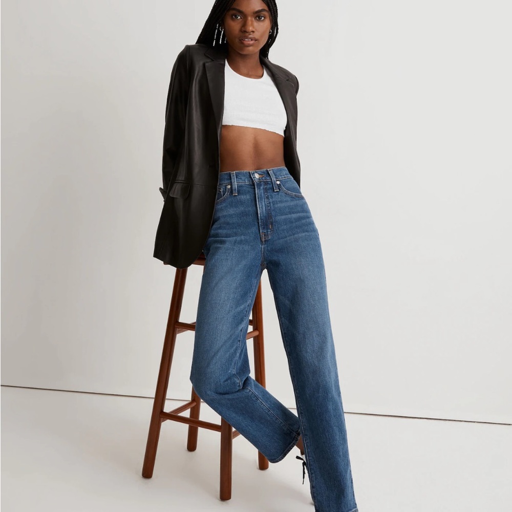 Madewell Perfect Vintage Straight Leg Jeans